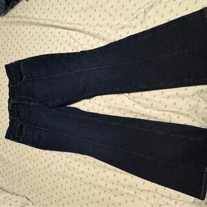 American Eagle Outfitters Dark Blue Flare Jeans